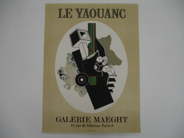 Print: Le Yaouanc Poster, Galerie Maeght, Paris