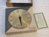 SOLD   Clock: George Nelson for Howard Miller "CLOCK IN A BOX"