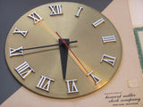 SOLD   Clock: Howard Miller CLOCK IN A BOX.  Designed by George Nelson  -  SOLD
