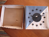 SOLD   Clock: George Nelson CLOCK IN A BOX