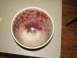 SOLD   Ceramics: Brother Thomas Large 9" Diameter Bowl with Oxblood Glaze