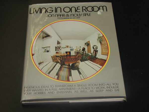 BOOK: Living In One Room by Jon Naar & Molly Siple. Free shipping in the USA